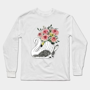 Crown lynn Swan Long Sleeve T-Shirt